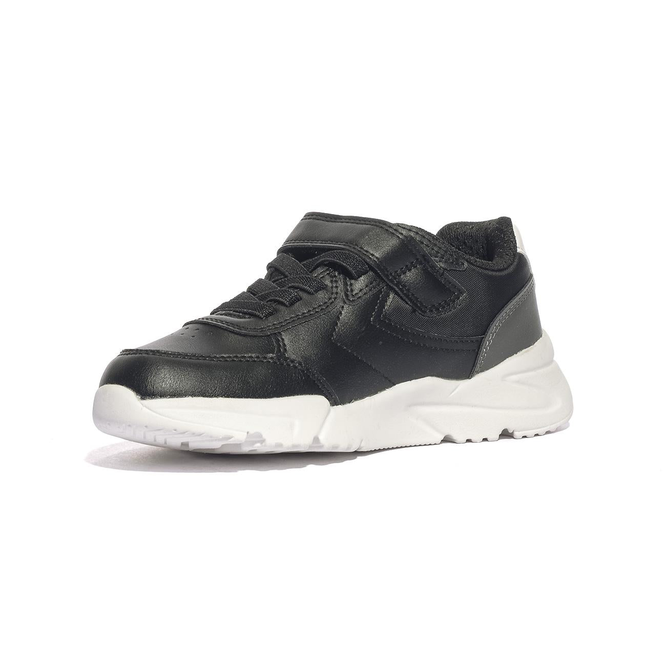 GEOX J56MQC 05411 BLACK ORANGE  C0038 Sneakers Bambino 