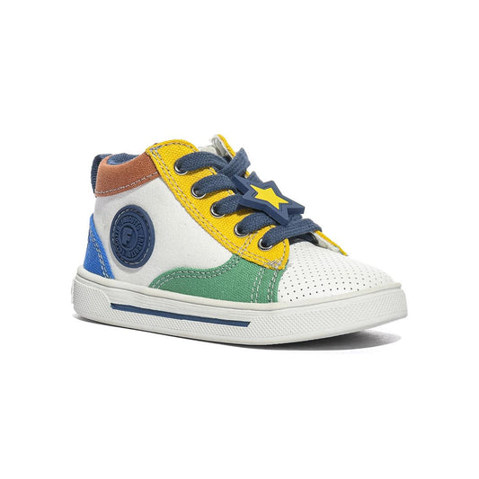 FALCOTTO 0012019054.02.1N17 WHITE YELLOW Sneakers Bambino 