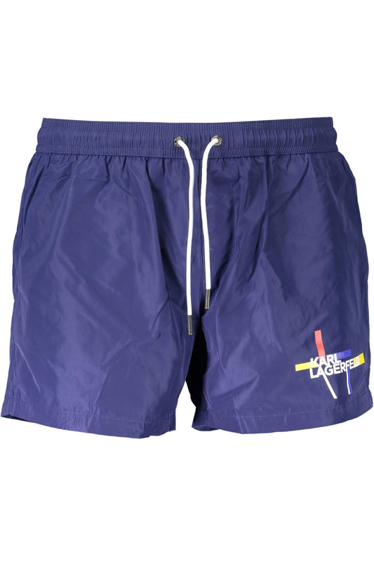 KARL LAGERFELD KL20MBS01_9C012B2_BLUNAVY Blu Costumi Uomo 