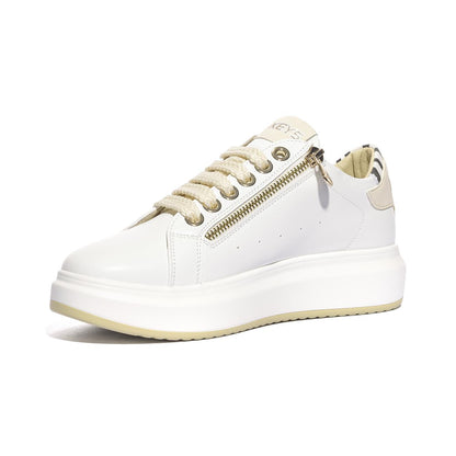KEYS K11800 WHITE BEIGEWHITE BEIGE Sneakers Donna 