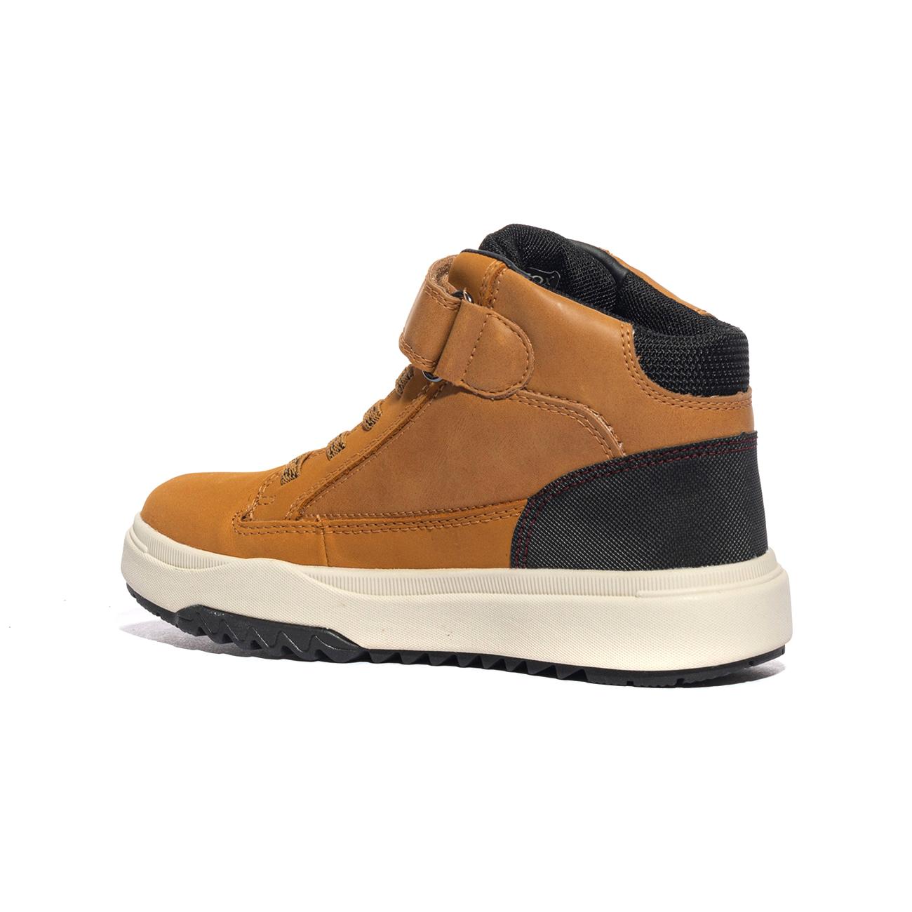 GEOX J16FMA 0ME32 DK YELLOW BLACK      C2G9B Stivaletti Bambino 