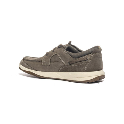 CLARKS 176973 TAUPE NUBUK Sneakers Uomo 