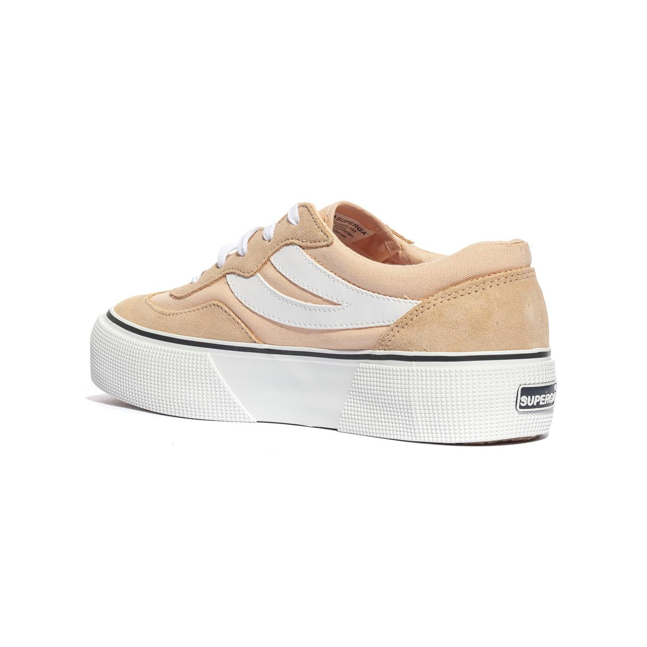 SUPERGA 3041 PINK PEACH WHITE Sneakers Donna 