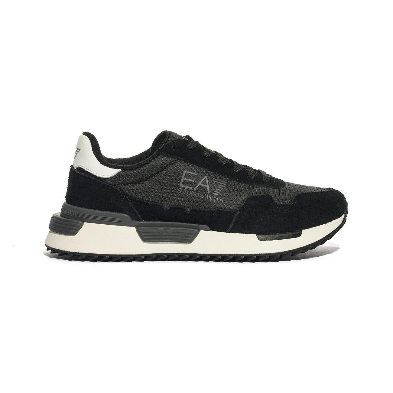 ARMANI 7X000380 BLACK WHITE Sneakers Uomo 