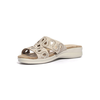 VALLEVERDE 25331 TAUPE Sandali Donna 