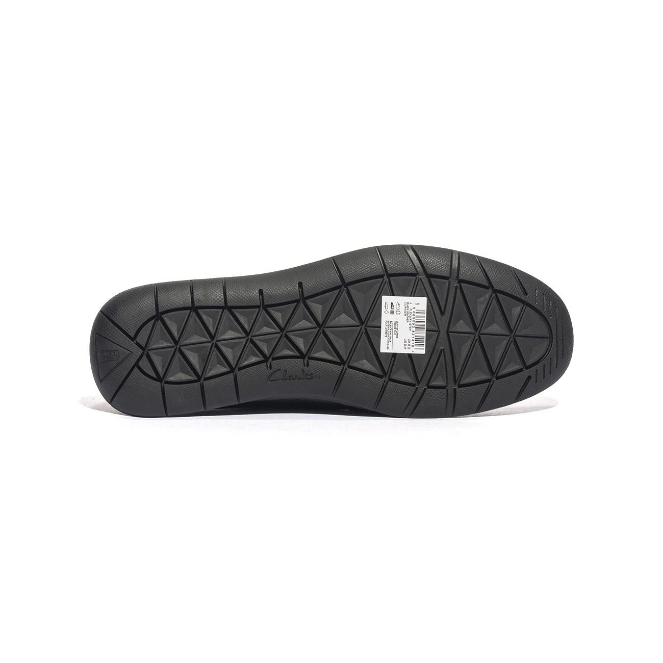 CLARKS 176952 BLACK LEA Mocassini Uomo 