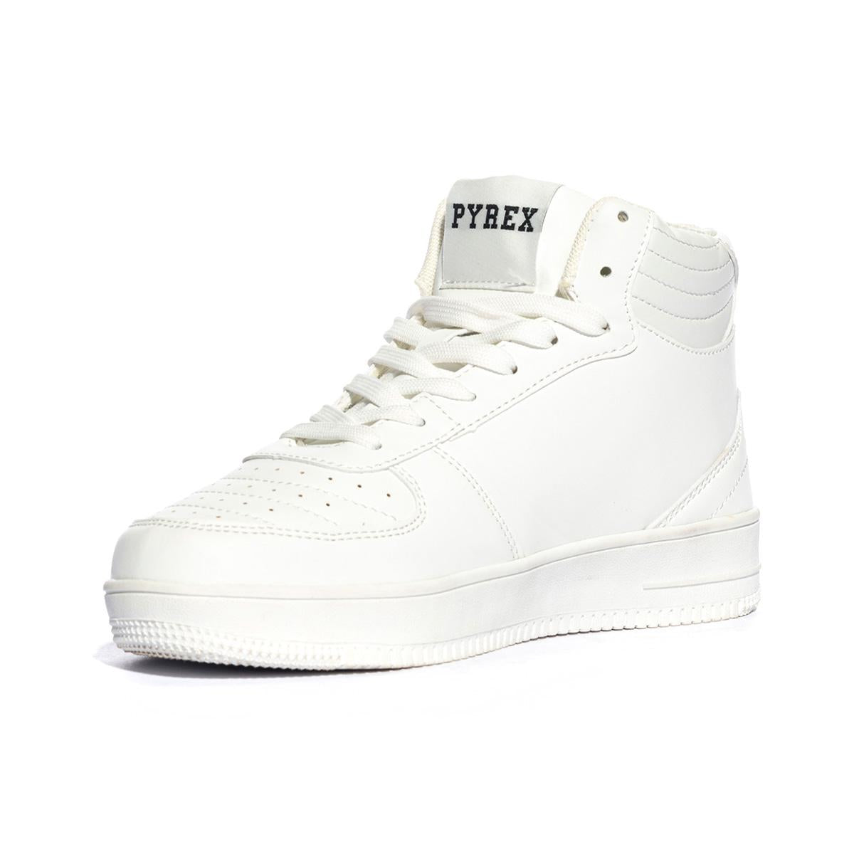 PYREX PYSF220130 WHITE NERO Sneakers Donna 