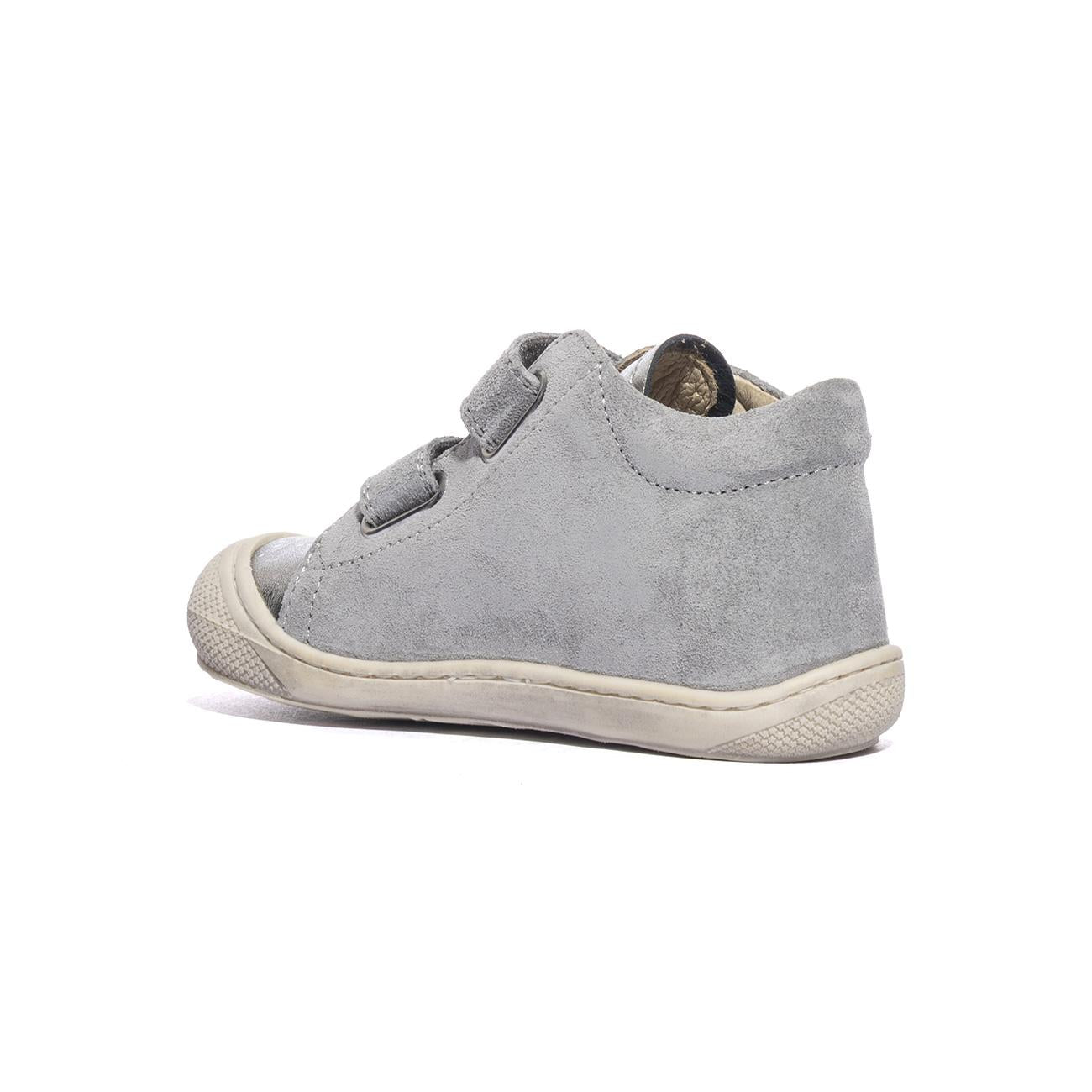 NATURINO 0012016590.05.1B24 GREY SILVER Sneakers Bambina 
