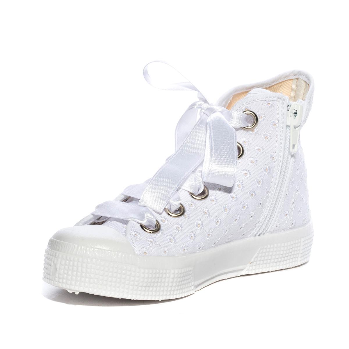 DXO C88 MACRAME BIANCO Sneakers Bambina 