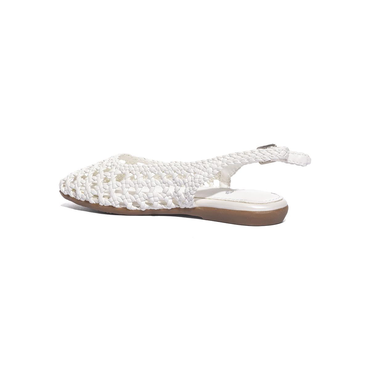 ASSO AG18043 WHITE Ballerine Bambina 