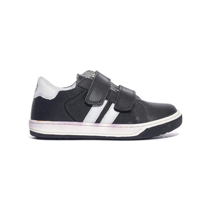NATURINO 0012017091.02.1A06 BLACK WHITE Sneakers Bambino 