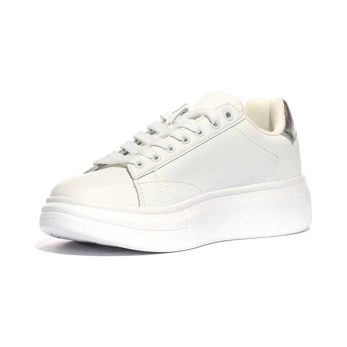 LIUJO 4F4753PX47404370 WHITE SILVER Sneakers Donna 