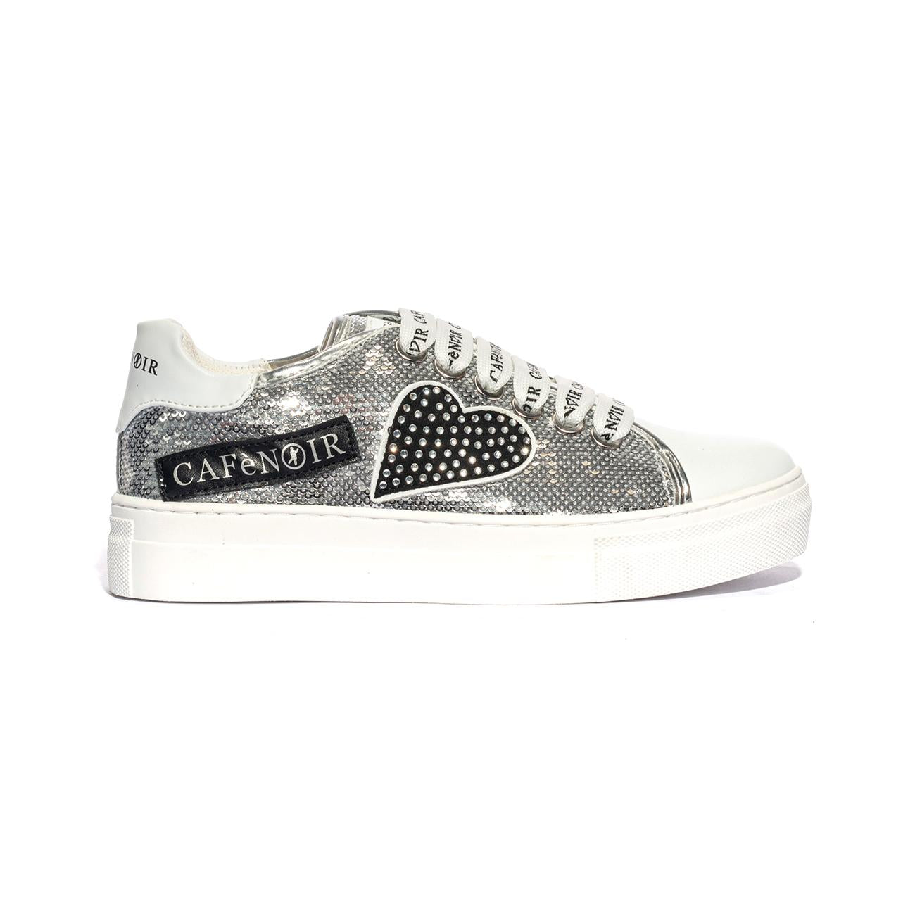 CAFèNOIR C2081 WHITE Sneakers Bambina 