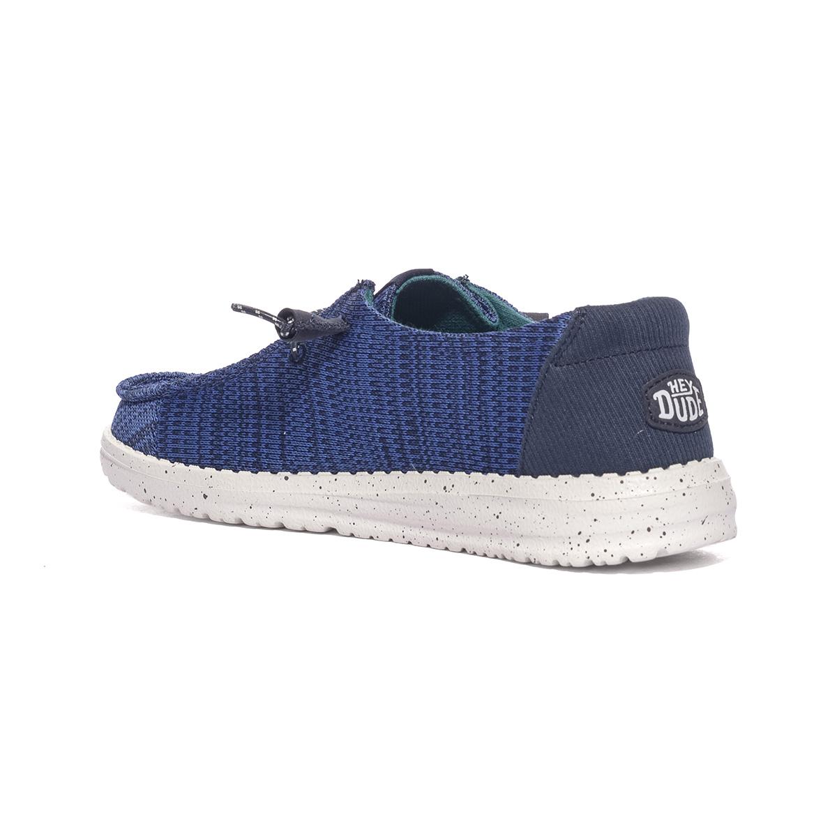 HEY DUDE HD40414 Navy White Slip-on Donna 