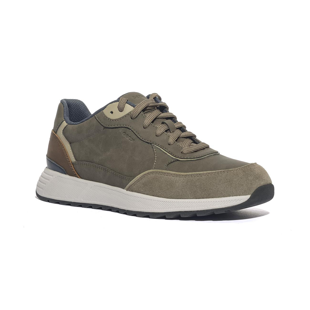 GEOX U55F1B 0EK22 DOVE GREY  C1018 Sneakers Uomo 
