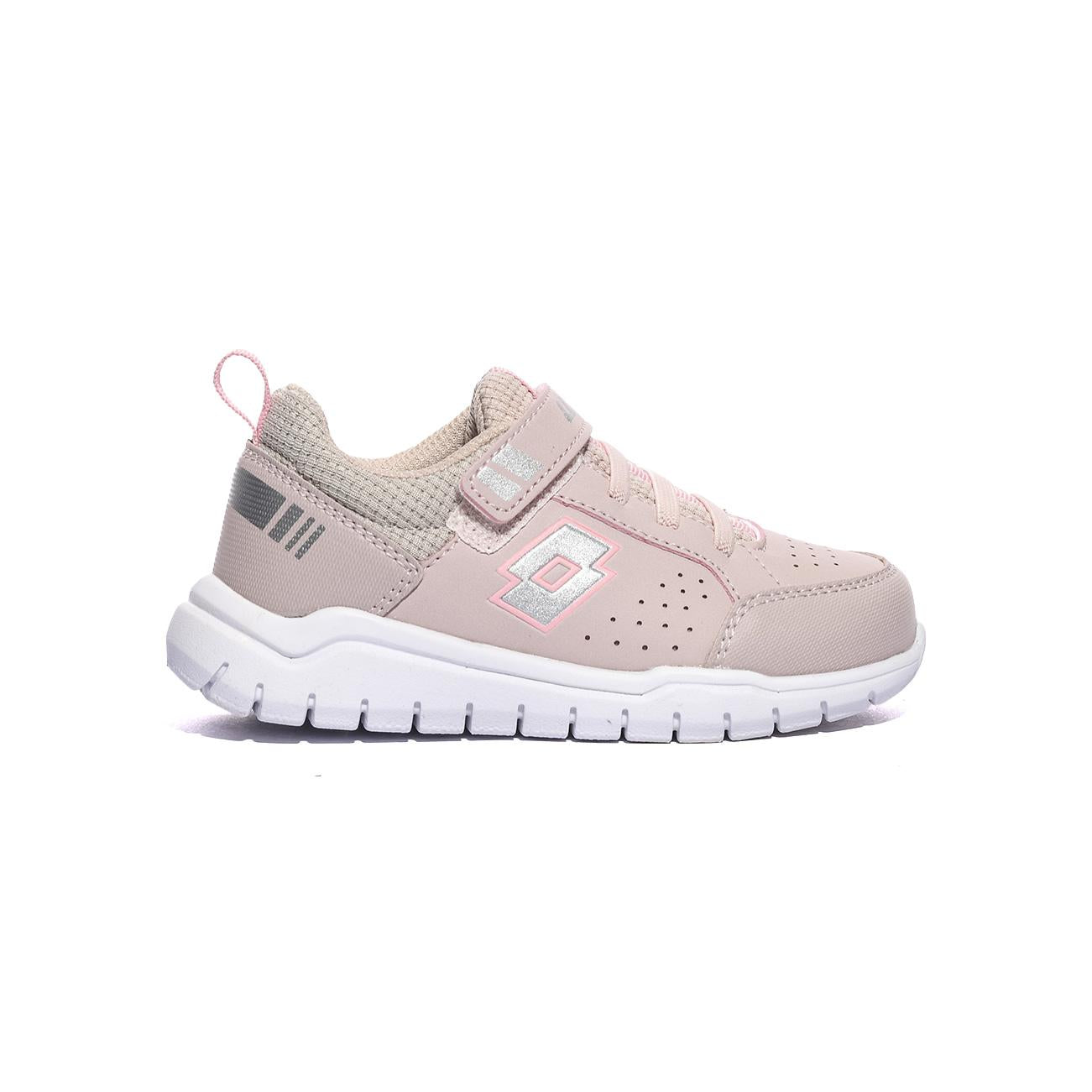 LOTTO 2214519M8 violet Silver metal Sneakers Bambina 