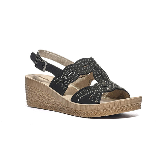 IN BLU GO000014 NERO Sandali Donna 