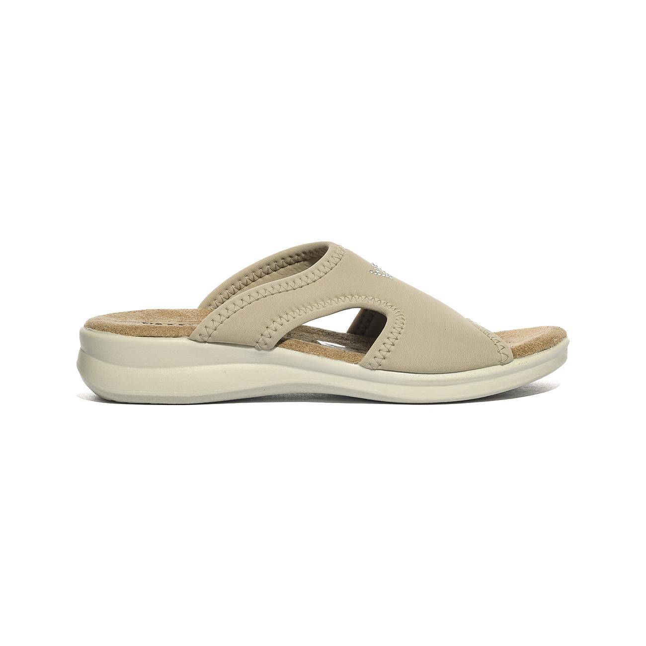 VALLEVERDE 25321 BEIGE Ciabatte Donna 