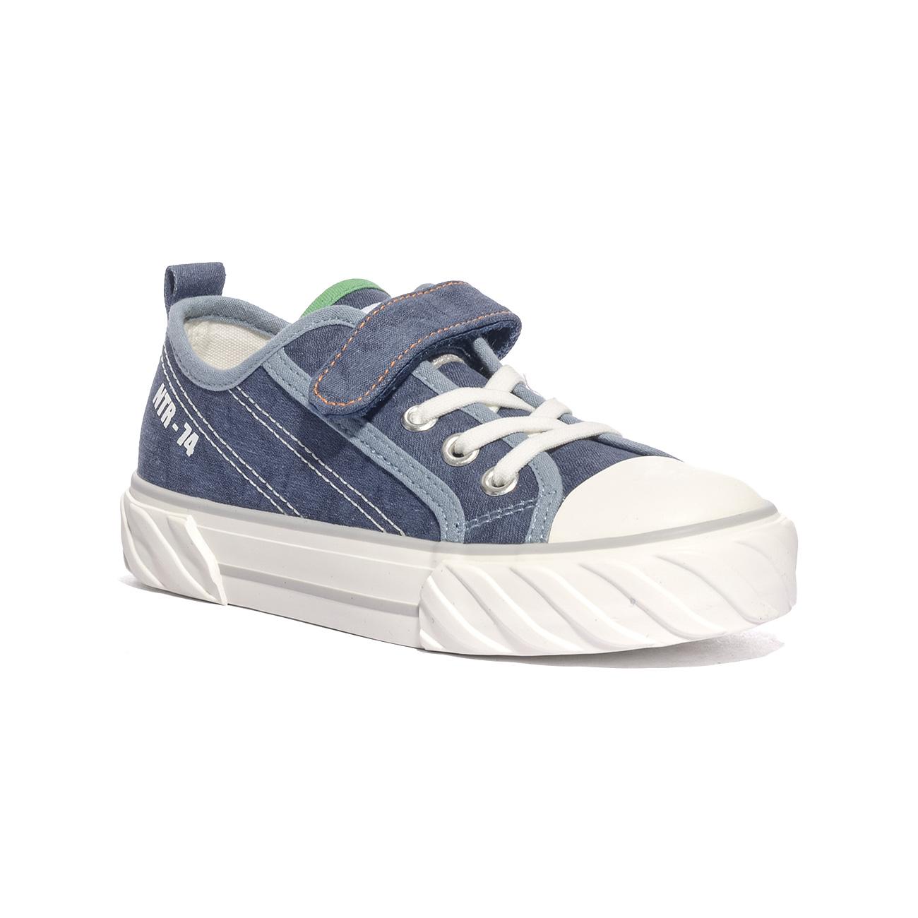 NATURINO 0012018266.01.1C28 NAVY.CELESTE.ORANGE Sneakers Bambino 