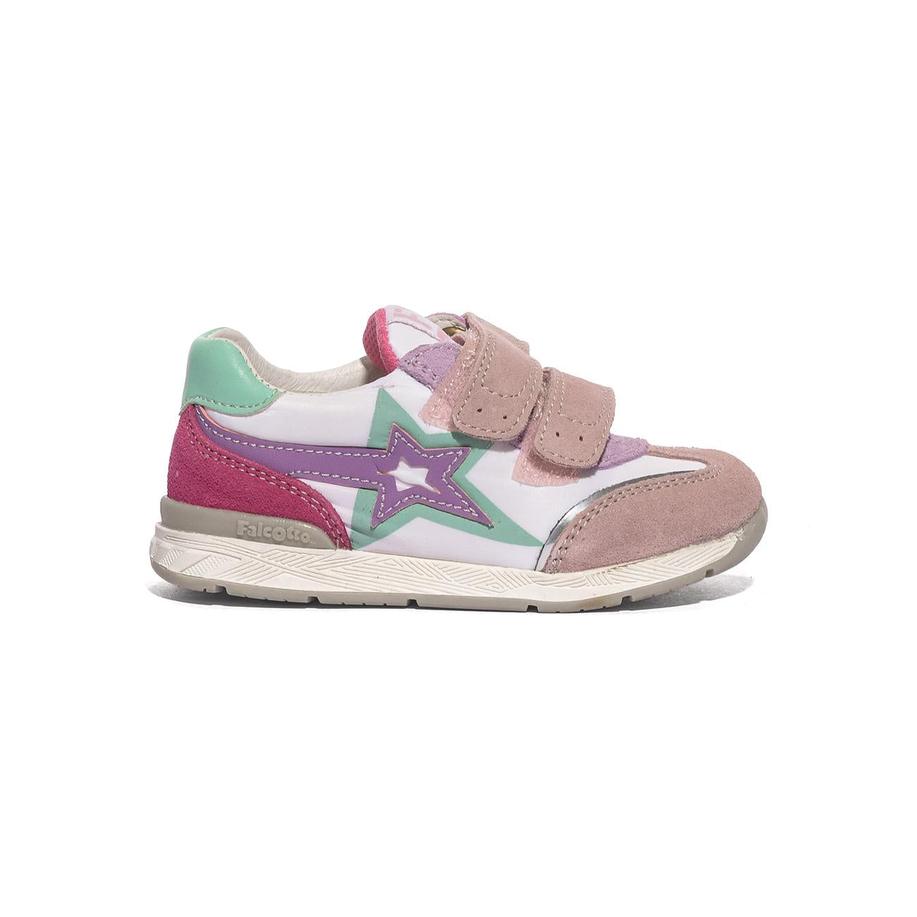 FALCOTTO 0012019007.01.1M14 PINK WHITE Sneakers Bambina 
