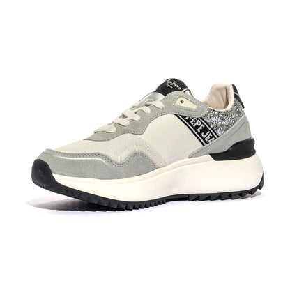 PEPE JEANS PLS60043 SILVER GREY Sneakers Donna 