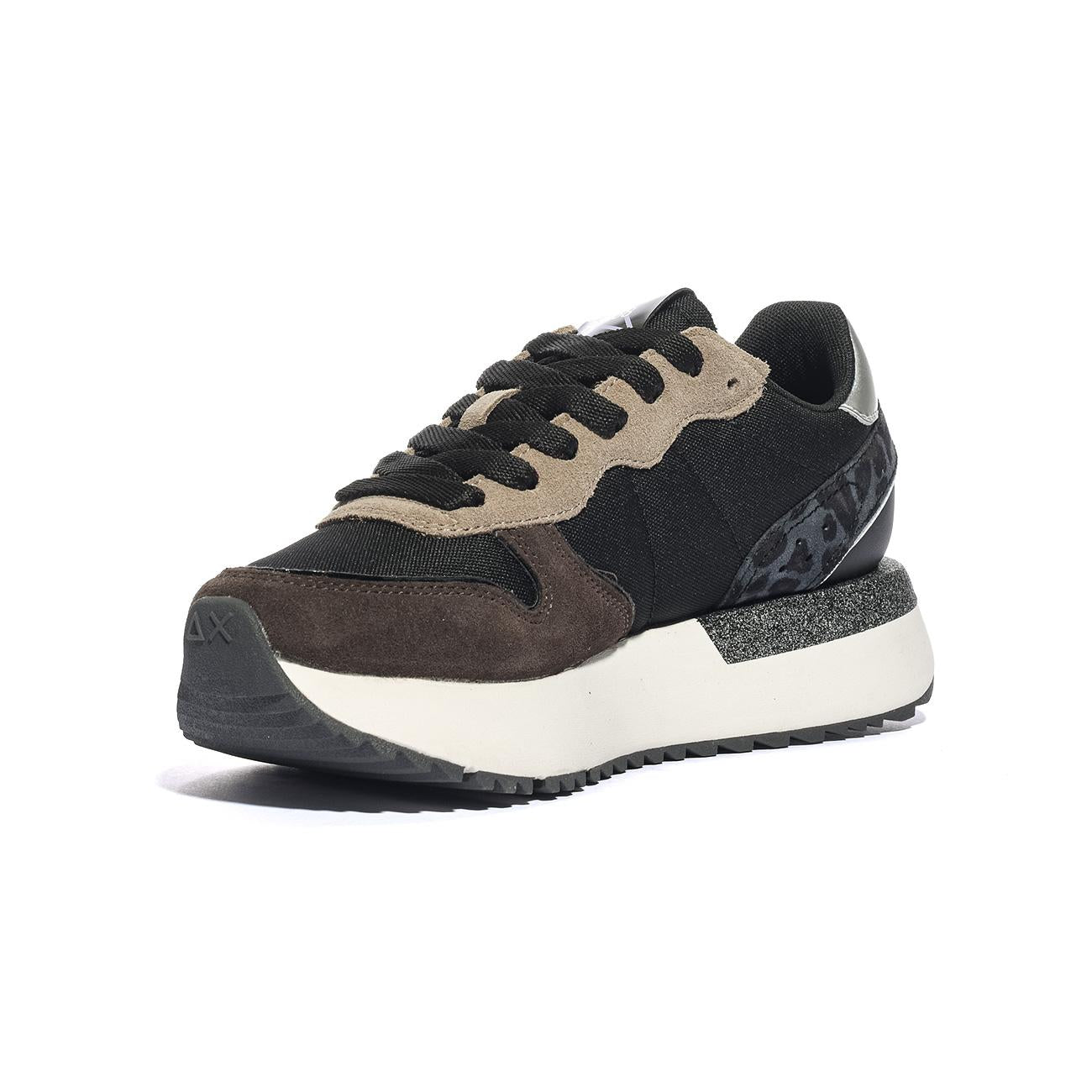 Sneakers Sun68 BIG STARGIRL MIX MATERIAL Nere Z45221NERO SUN 68