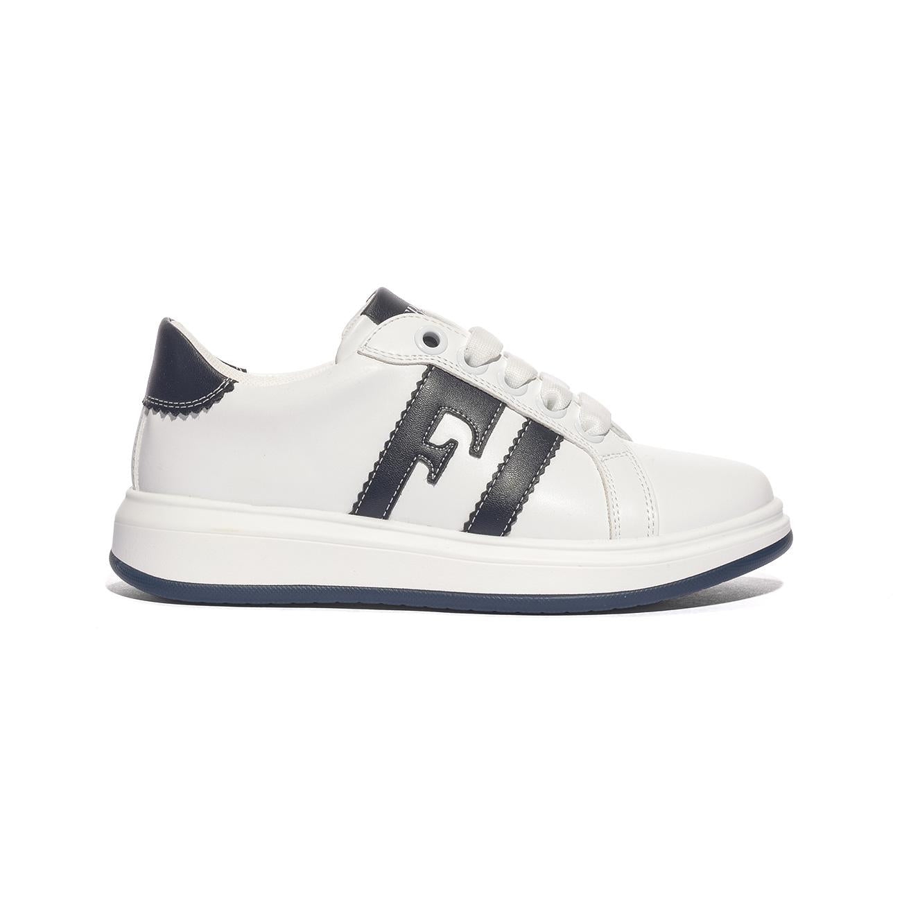 FERRE' FB420 WHITE BLU Sneakers Bambino 