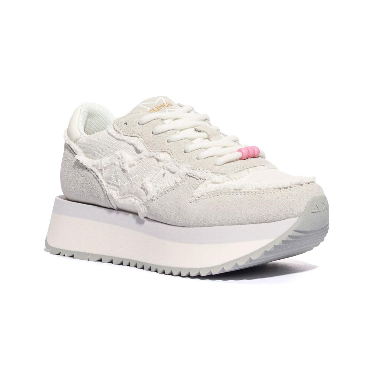SUN 68 Z35216 BIANCO PANNA Sneakers Donna 
