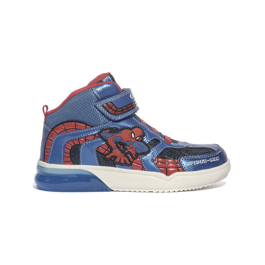 Sneakers Geox Spiderman Grayjay Blu Rosso J269YC 011CENAVY ROYAL  C4226 GEOX