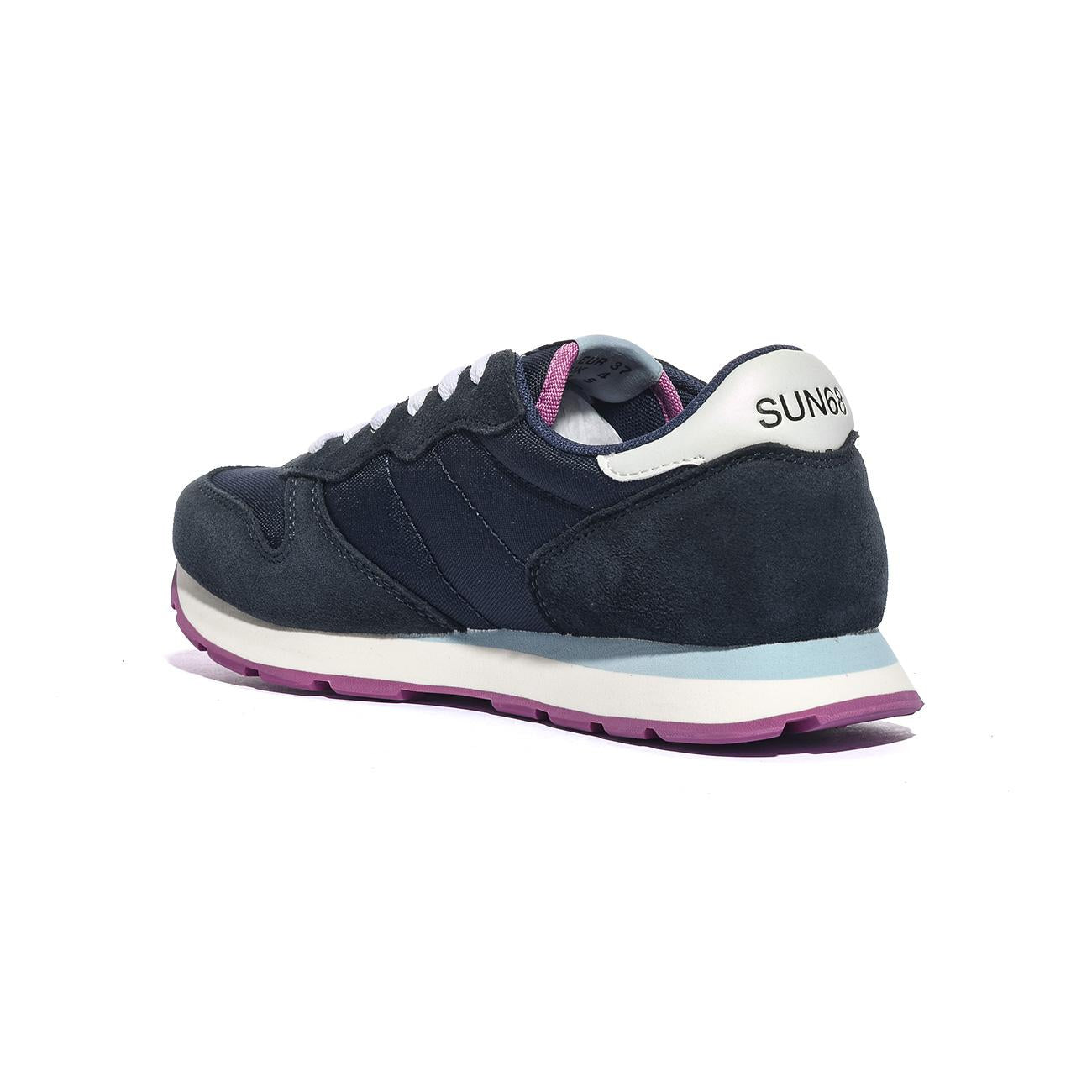 Sneakers Sun68 GIRL'S ALLY SOLID Blu Z45401TNAVY BLUE SUN 68