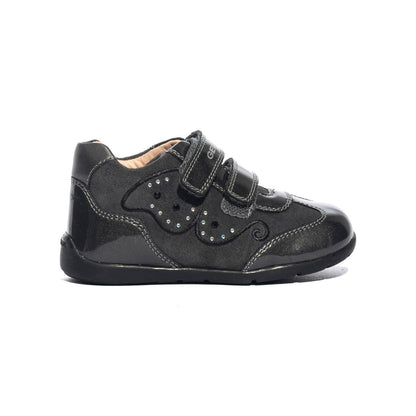 GEOX B9451A022HIC9002 DK GREY Sneakers Bambina 