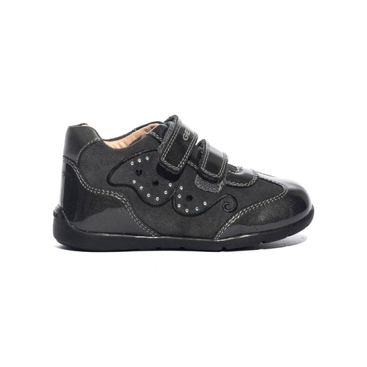 GEOX B9451A022HIC9002 DK GREY Sneakers Bambina 