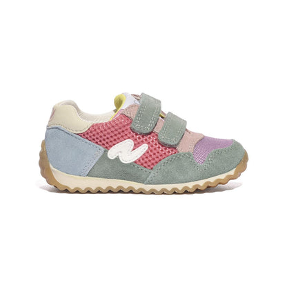 NATURINO 0012016558.01.3F37 SAGE.CANDY.LILAC Sneakers Bambina 