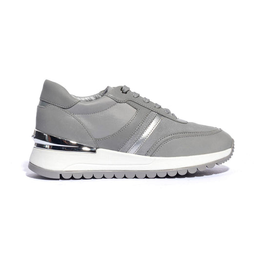 GEOX D3500A 8522 LT GREY  C1010 Sneakers Donna 