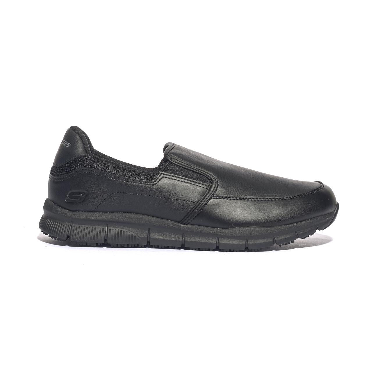SKECHERS 77157EC BLK Slip-on Uomo 
