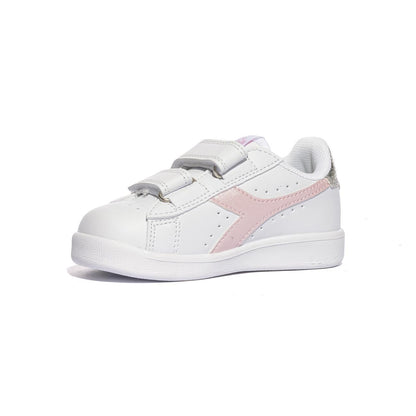 DIADORA 101182616 WHITE PINK LADY Sneakers Bambina 