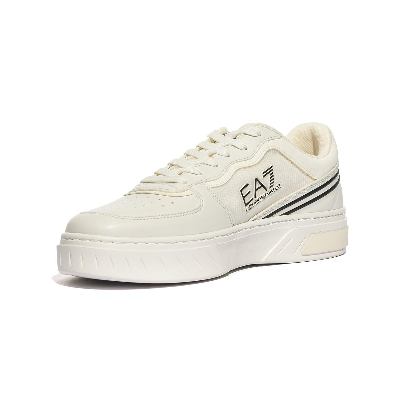 ARMANI 7X000338 TRIPLE WHITE M. Sneakers Uomo 