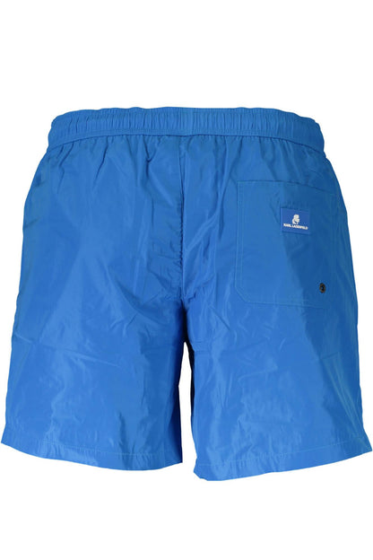 KARL LAGERFELD KL20MBM01_3078F43_AZZURROBLU Celeste Costumi Uomo 