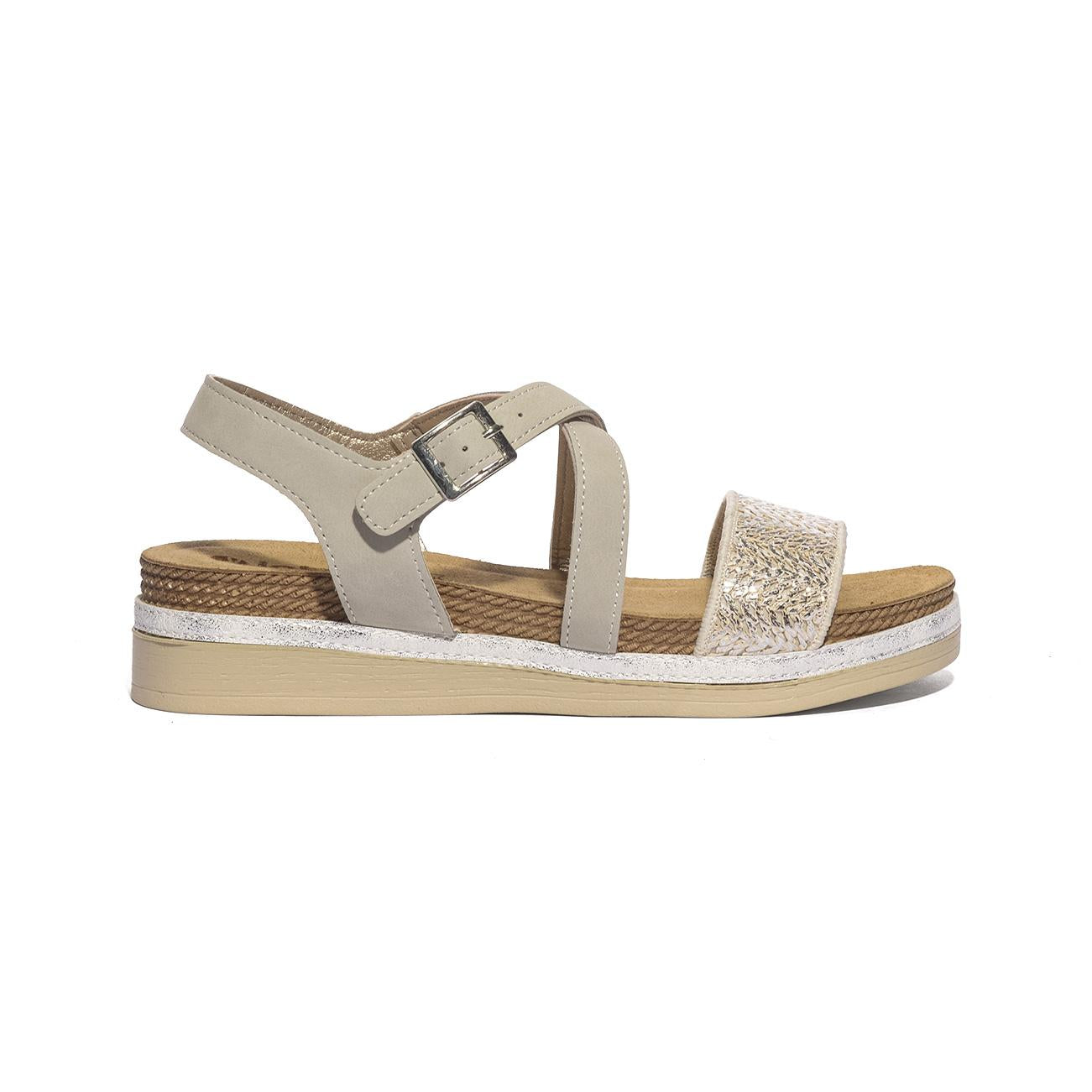 IN BLU MF000010 GHIACCIO Sandali Donna 
