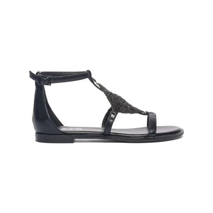 KEYS K12604 BLACK Sandali Donna 