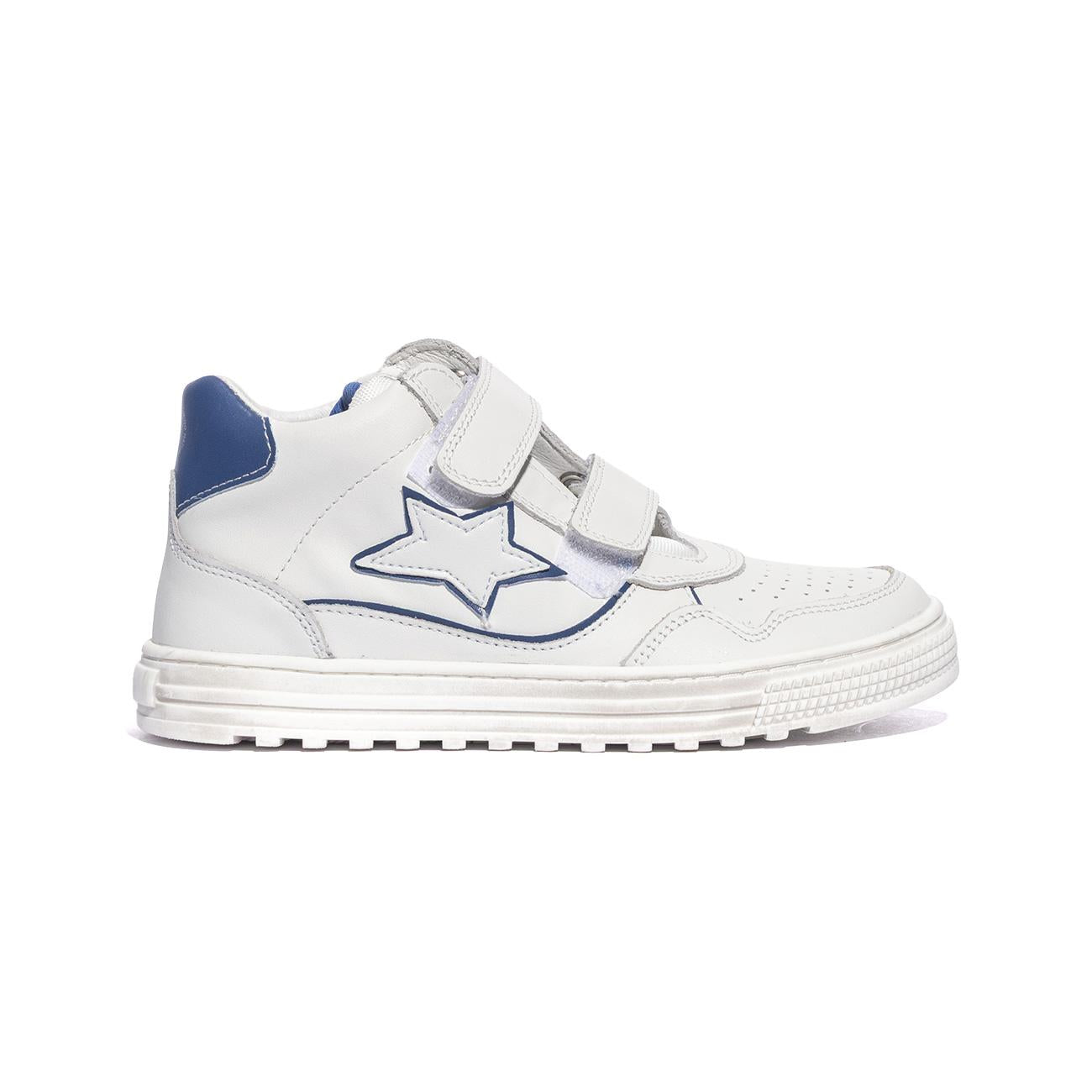 Sneakers Naturino Hess Bianche 0012018618.03.1N06WHITE AZURE NATURINO