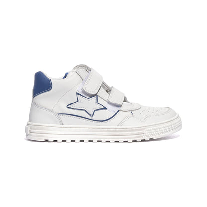 Sneakers Naturino Hess Bianche 0012018618.03.1N06WHITE AZURE NATURINO