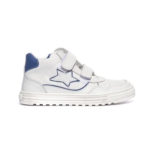 Sneakers Naturino Hess Bianche 0012018618.03.1N06WHITE AZURE NATURINO