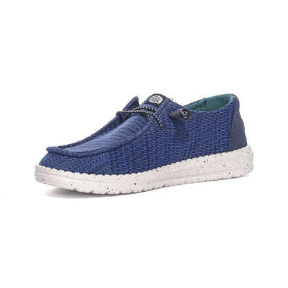 HEY DUDE HD40414 Navy White Slip-on Donna 