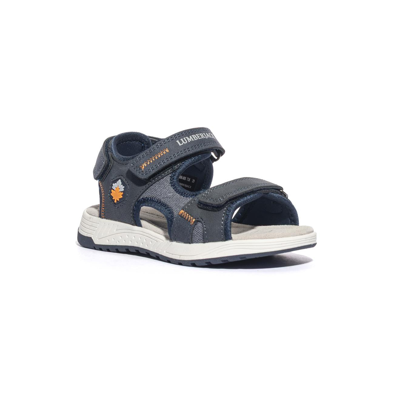 LUMBERJACK SBG5806-005 NAVY BLUE CC001 Sandali Bambino 