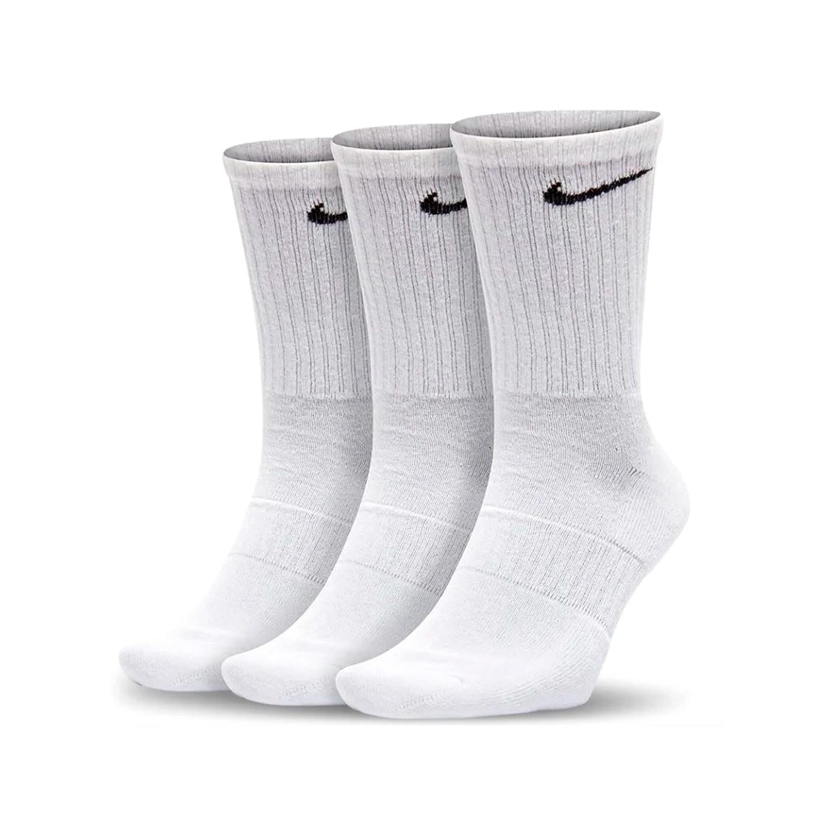 NIKE SX7669-100 WHITE BLACK Calzini Unisex 