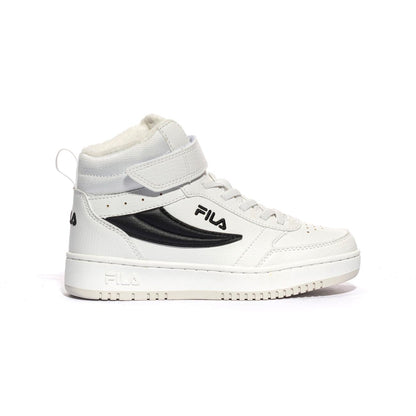 FILA REGA NF mid velcro kids FFK0229White-Black FILA