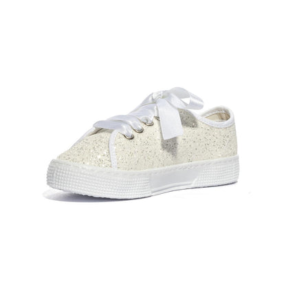 DXO 105 GLITTER BIANCO Sneakers Bambina 