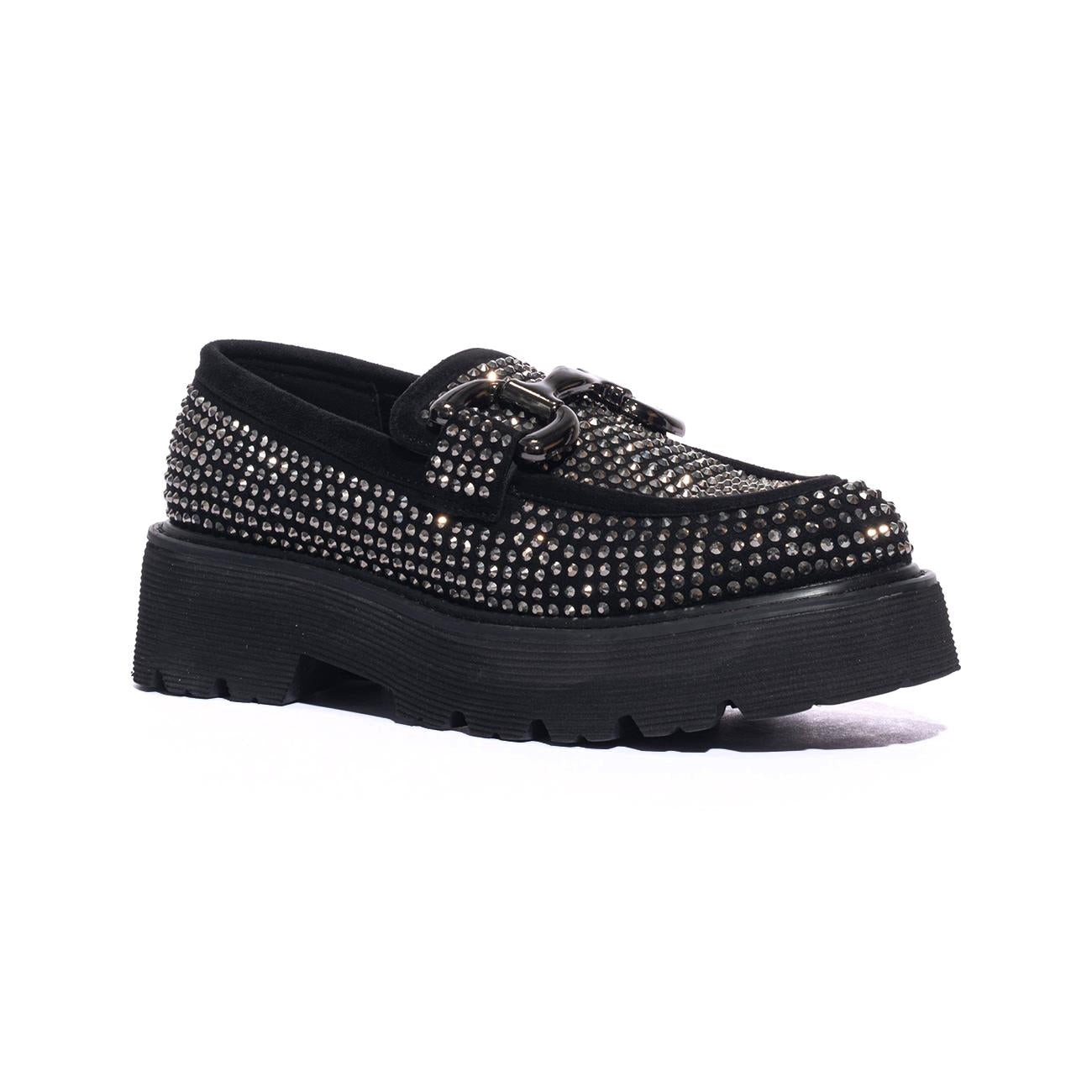 KHARISMA 6145 STRASS FUCILE Mocassini Donna 