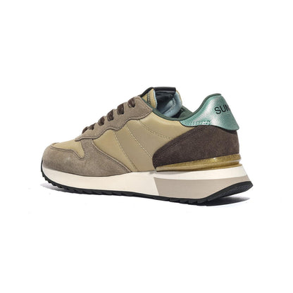 Sneakers Sun68 STARGIRL GLITTER LOGO Beige Z45217BEIGE SCURO SUN 68